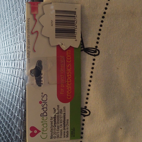 DIY Holiday tote bag ( tote only) - Picture 2 of 2